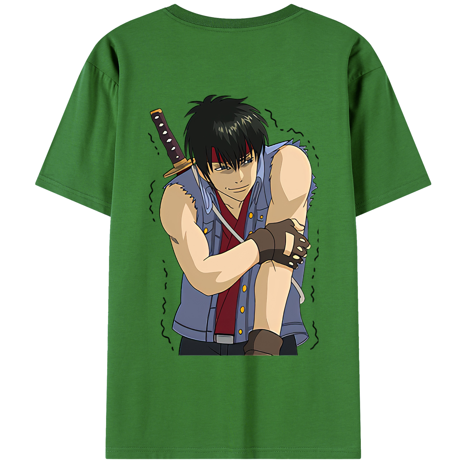 （画像用） ぎんたま 坂田銀時（さかたぎんとき） 神楽 志村新八（しむら しんぱち） GINTAMA Sakata Gintoki Kagura Shimura Shinpachi レディース半袖Tシャツ(バックプリント)